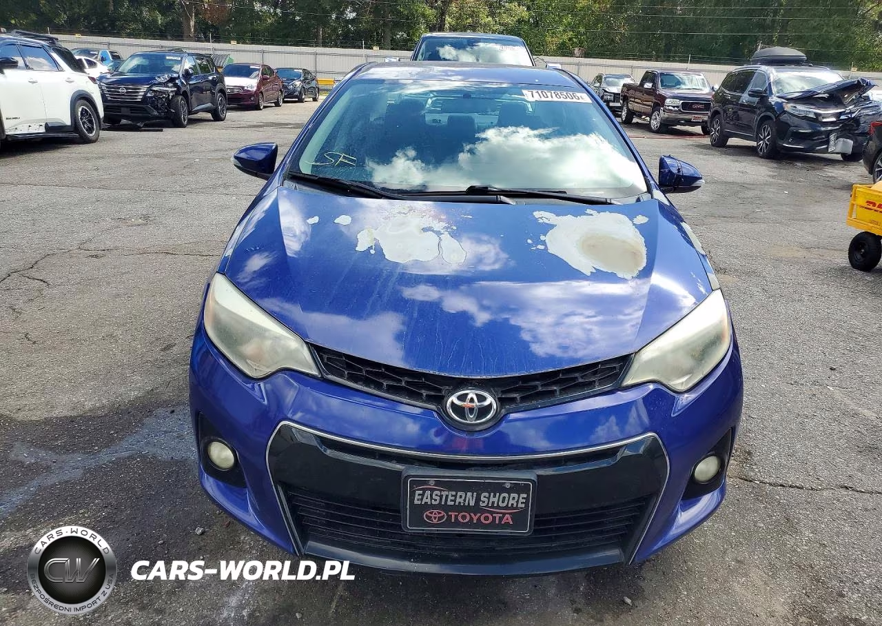 2014 Toyota Corolla S Plus VIN:5YFBURHE1EP128844 - 5