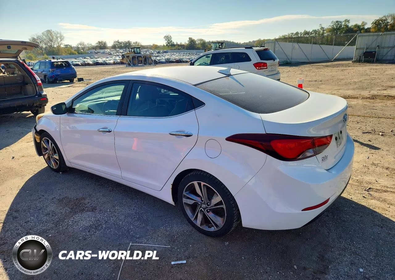 2014 Hyundai Elantra Limited VIN:5NPDH4AE0EH492129 - 2