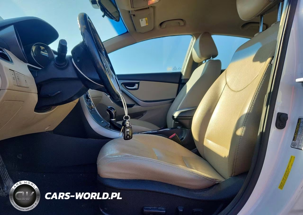 2014 Hyundai Elantra Limited VIN:5NPDH4AE0EH492129 - 7