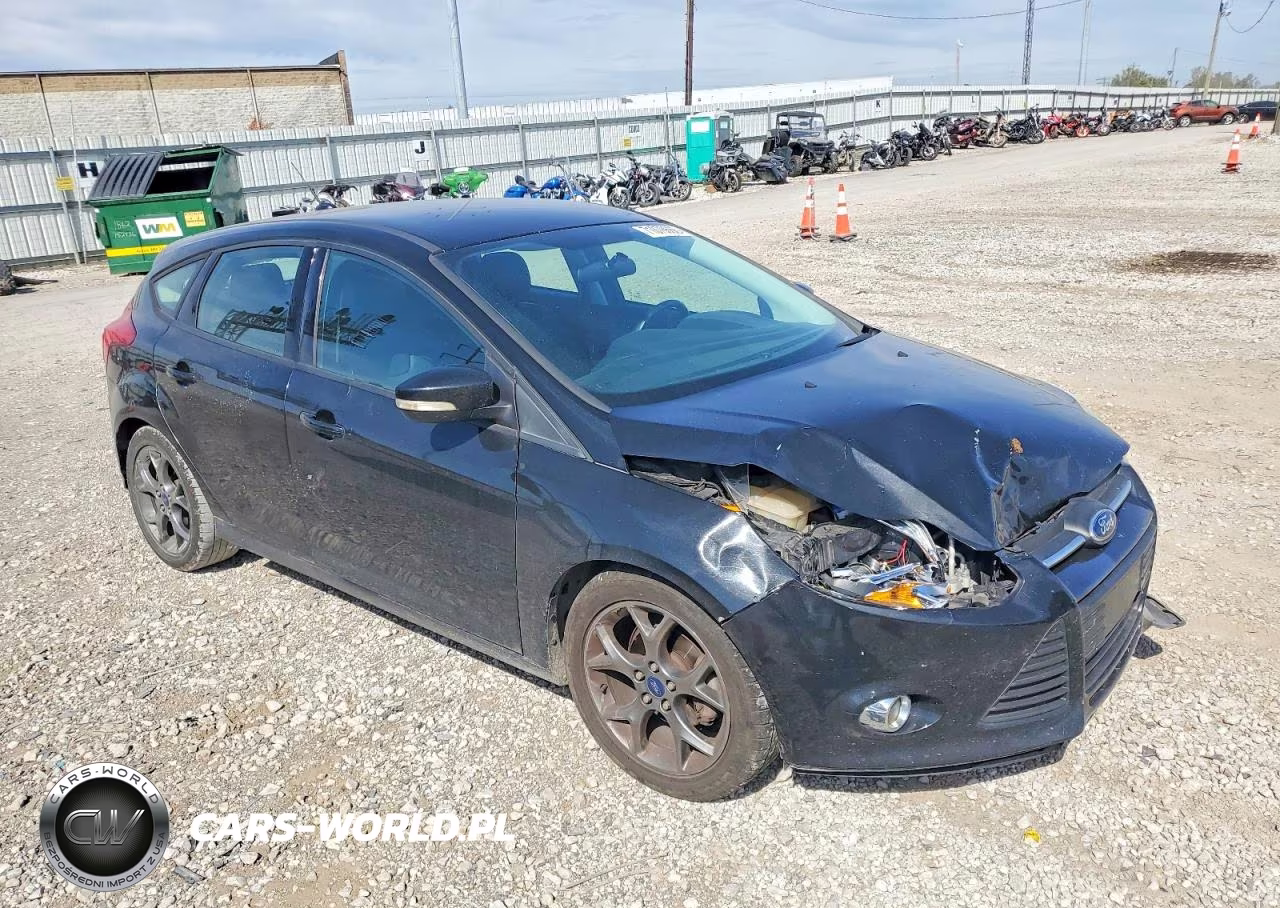 2014 Ford Focus Se VIN:1FADP3K2XEL347876 - 1