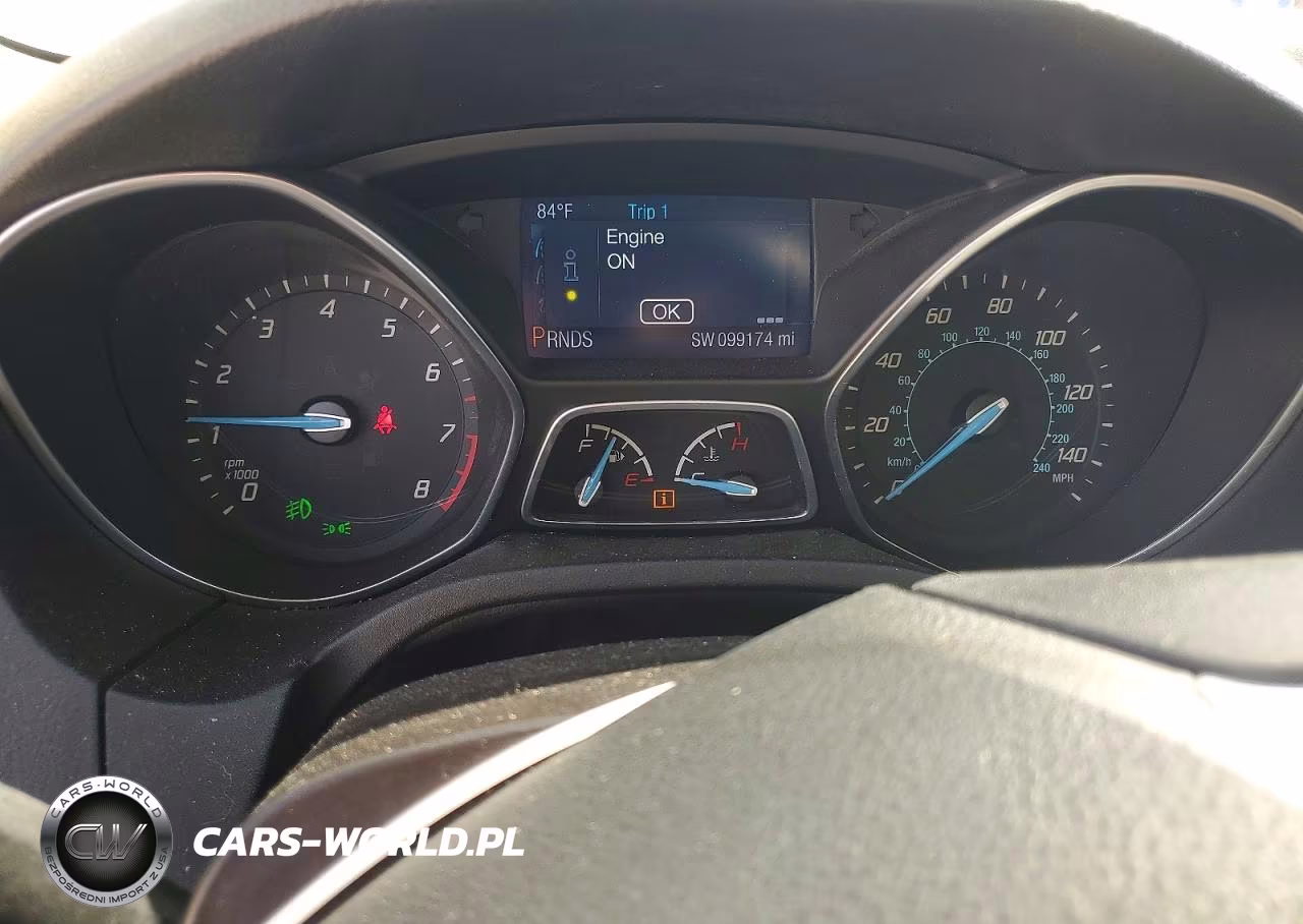 2014 Ford Focus Se VIN:1FADP3K2XEL347876 - 8