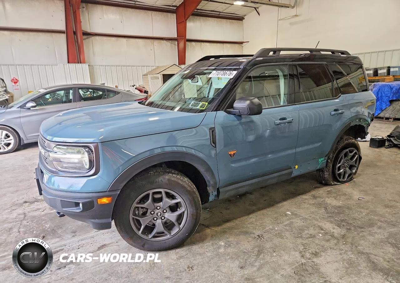 2022 Ford Bronco Sport Badlands VIN:3FMCR9D91NRD68738 - 1