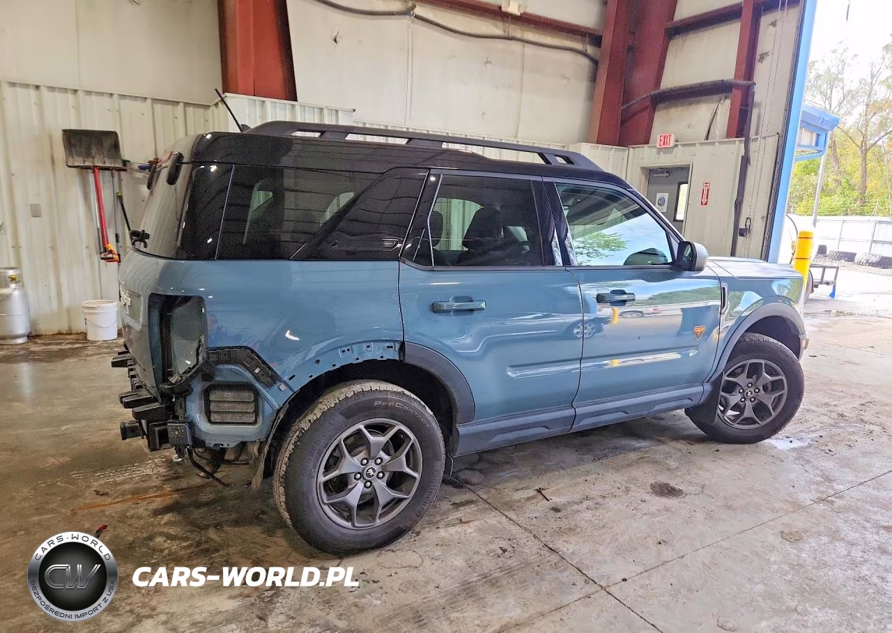 2022 Ford Bronco Sport Badlands VIN:3FMCR9D91NRD68738 - 3