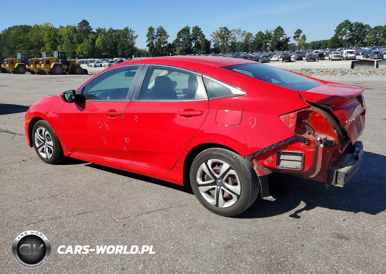2018 Honda Civic Lx VIN:2HGFC2F59JH551865 - 2