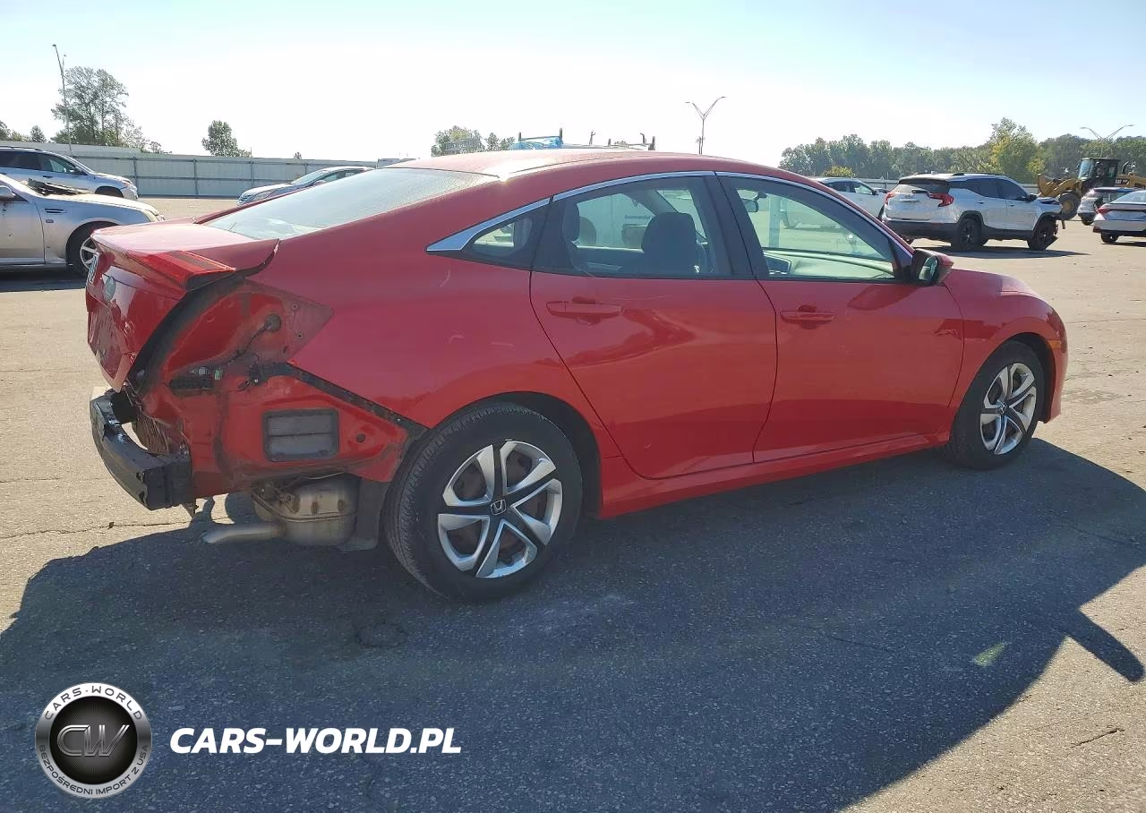 2018 Honda Civic Lx VIN:2HGFC2F59JH551865 - 3