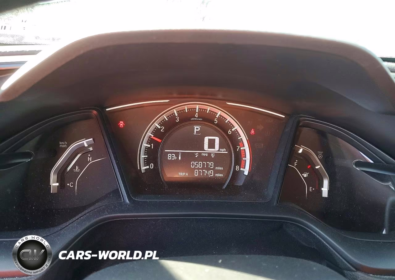 2018 Honda Civic Lx VIN:2HGFC2F59JH551865 - 9