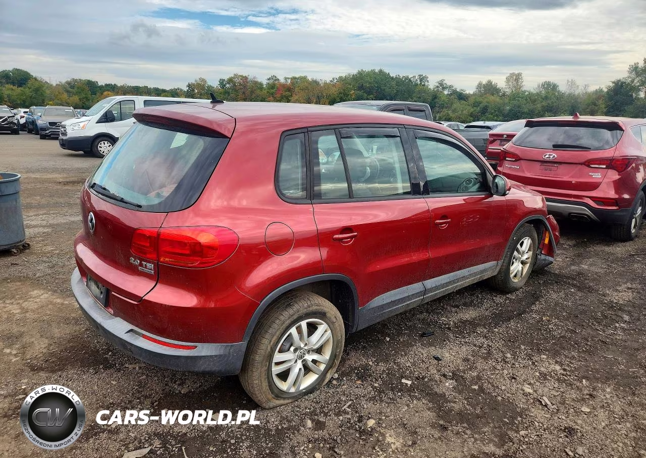 2013 Volkswagen Tiguan S VIN:WVGBV3AX8DW070450 - 3