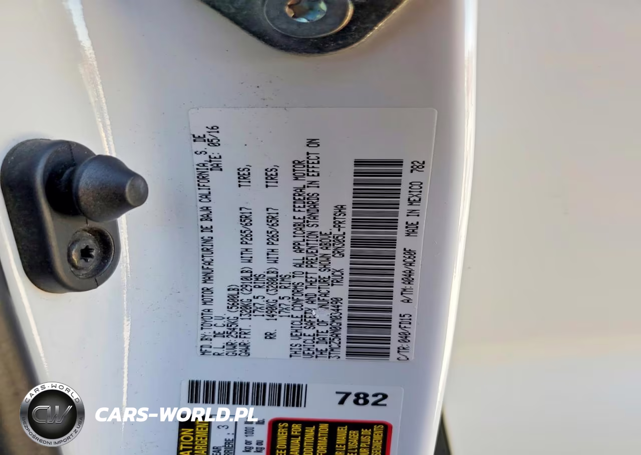 2016 Toyota Tacoma Trd Sport VIN:3TMCZ5AN0GM034490 - 12
