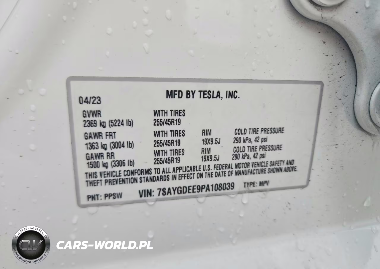 2023 Tesla Model Y VIN:7SAYGDEE9PA108039 - 13