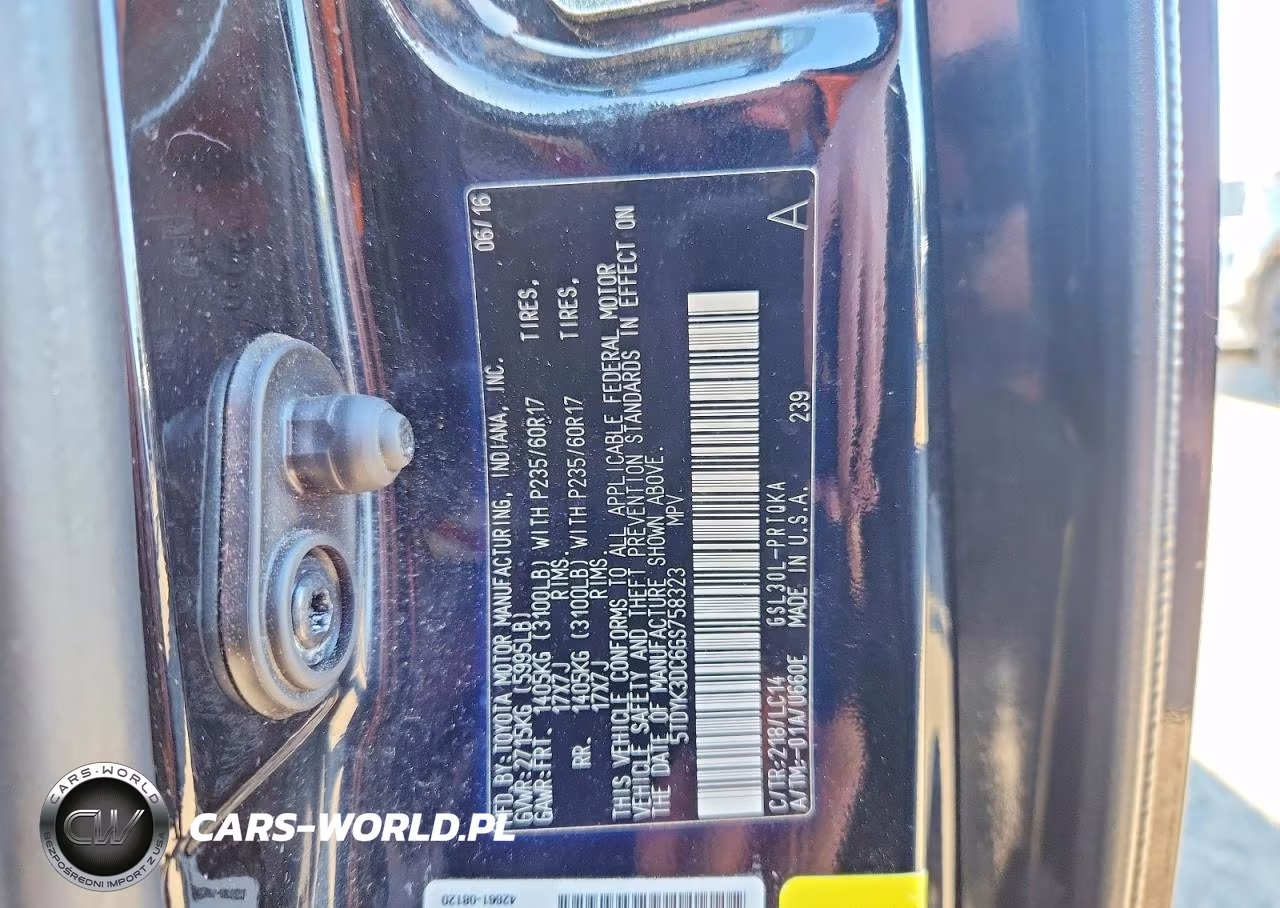 2016 Toyota Sienna Xle 8-Passenger VIN:5TDYK3DC6GS758323 - 13