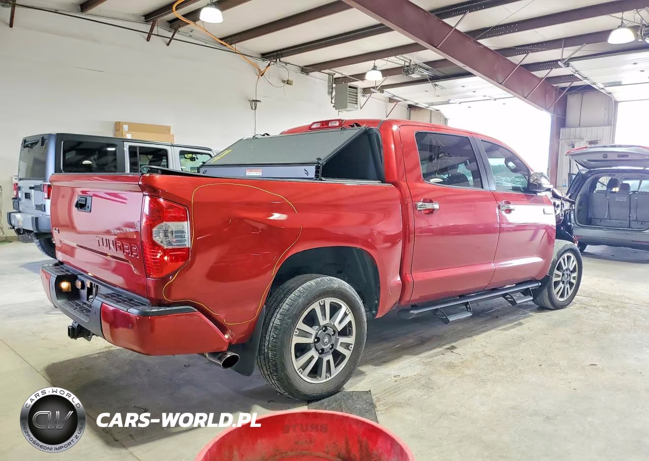 2019 Toyota Tundra Platinum VIN:5TFAY5F17KX845674 - 3