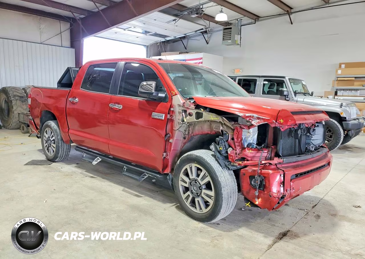 2019 Toyota Tundra Platinum VIN:5TFAY5F17KX845674 - 4