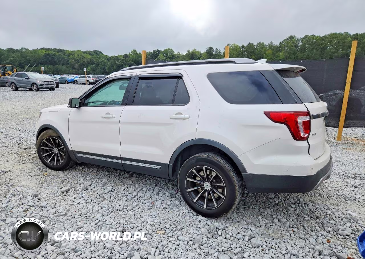 2017 Ford Explorer Xlt VIN:1FM5K7D83HGC29392 - 2