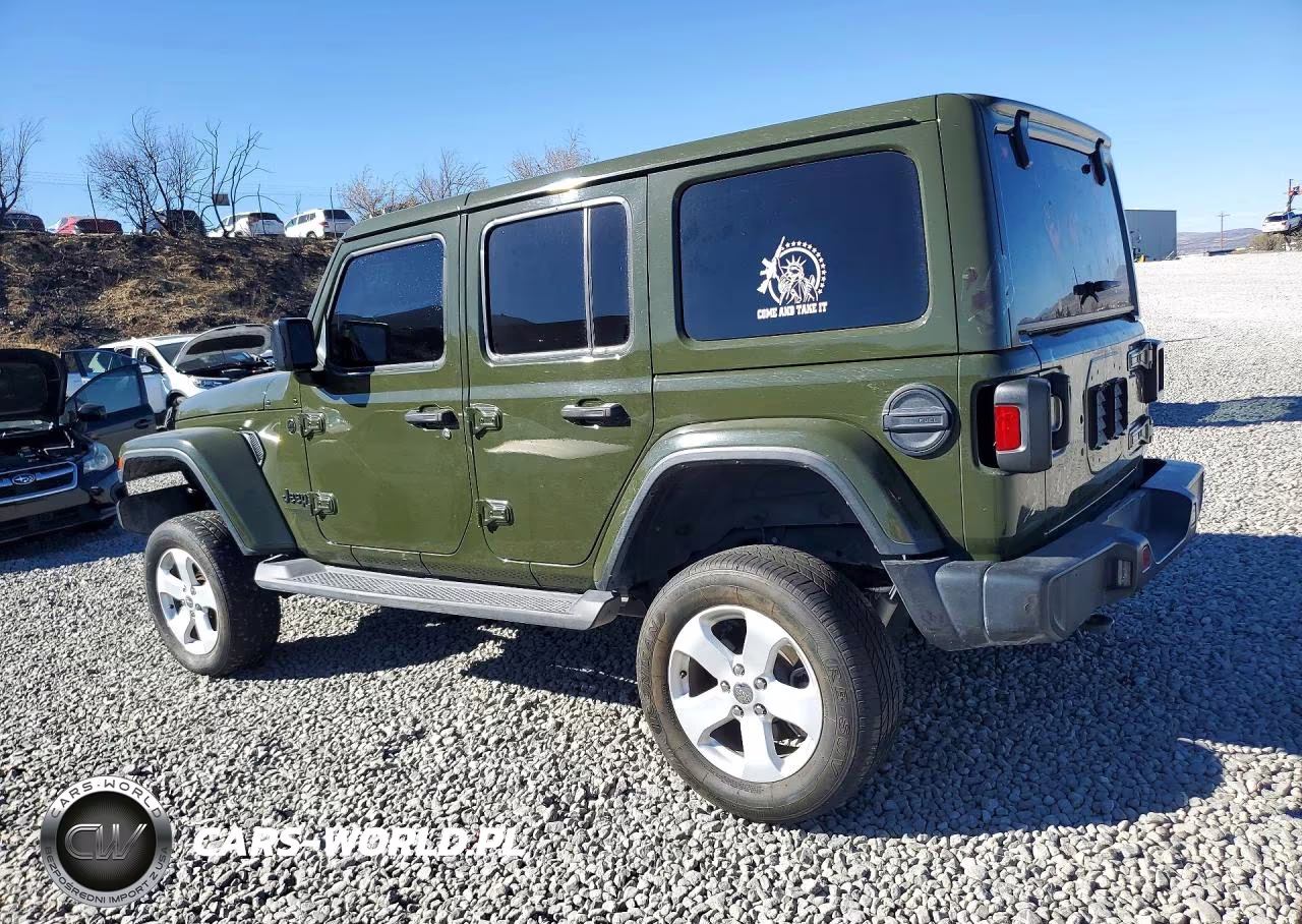 2021 Jeep Wrangler Unlimited Sahara VIN:1C4HJXEN8MW656916 - 2