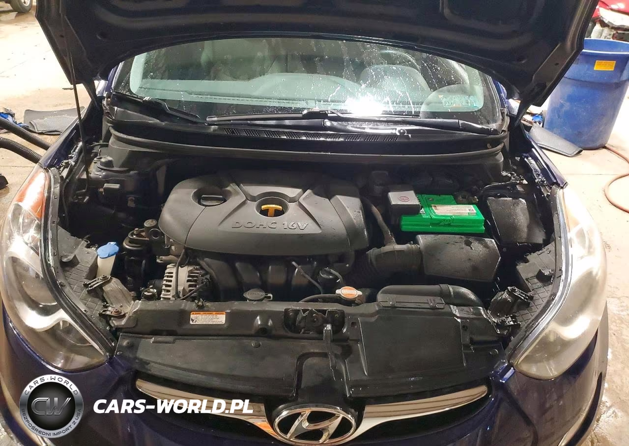 2012 Hyundai Elantra Gls VIN:5NPDH4AE5CH097439 - 11