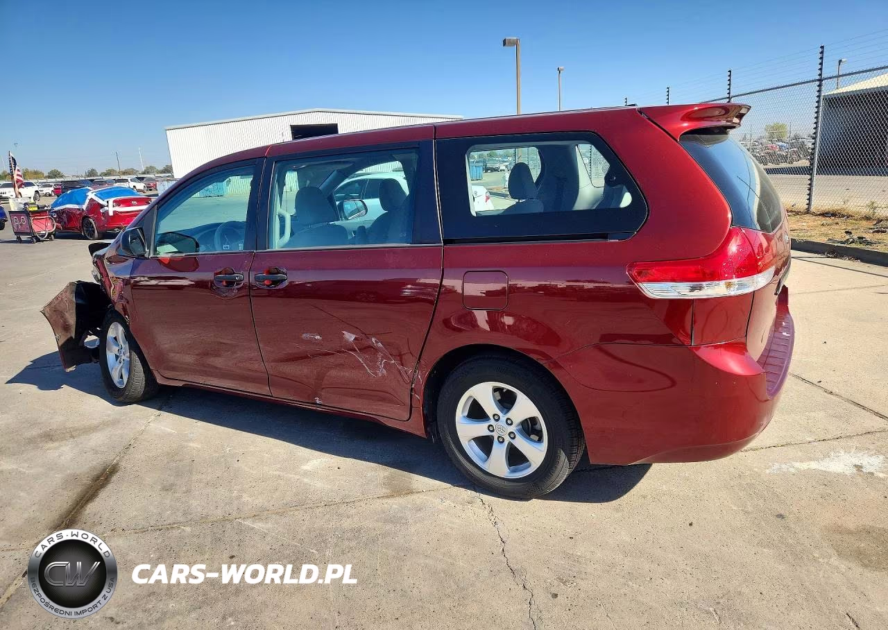 2013 Toyota Sienna L 7-Passenger VIN:5TDZK3DC9DS404778 - 2