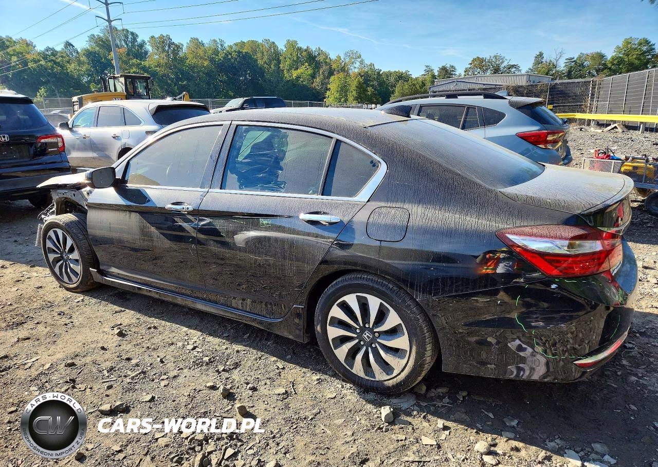 2017 Honda Accord Touring Hybrid VIN:JHMCR6F73HC011027 - 2