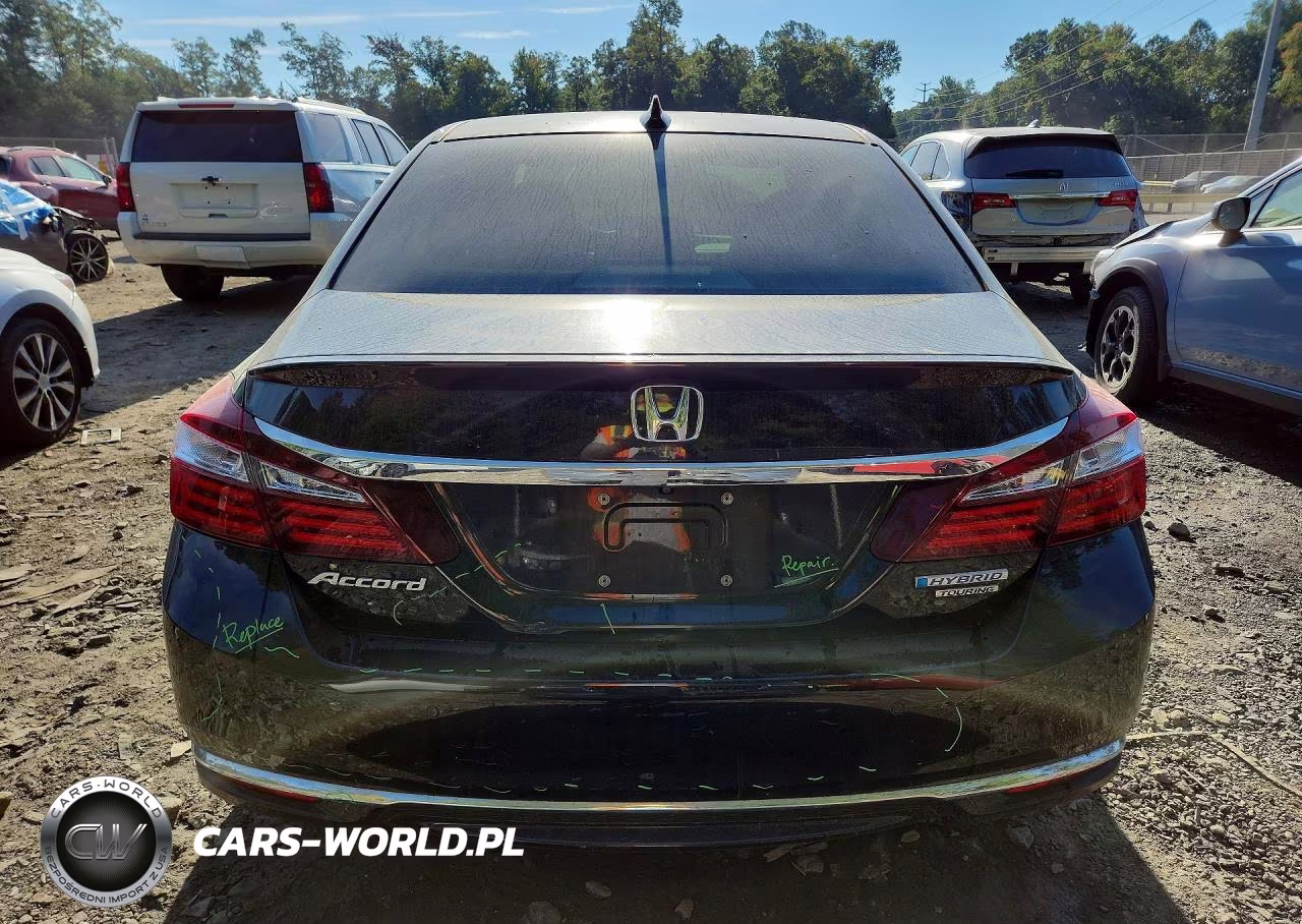2017 Honda Accord Touring Hybrid VIN:JHMCR6F73HC011027 - 6