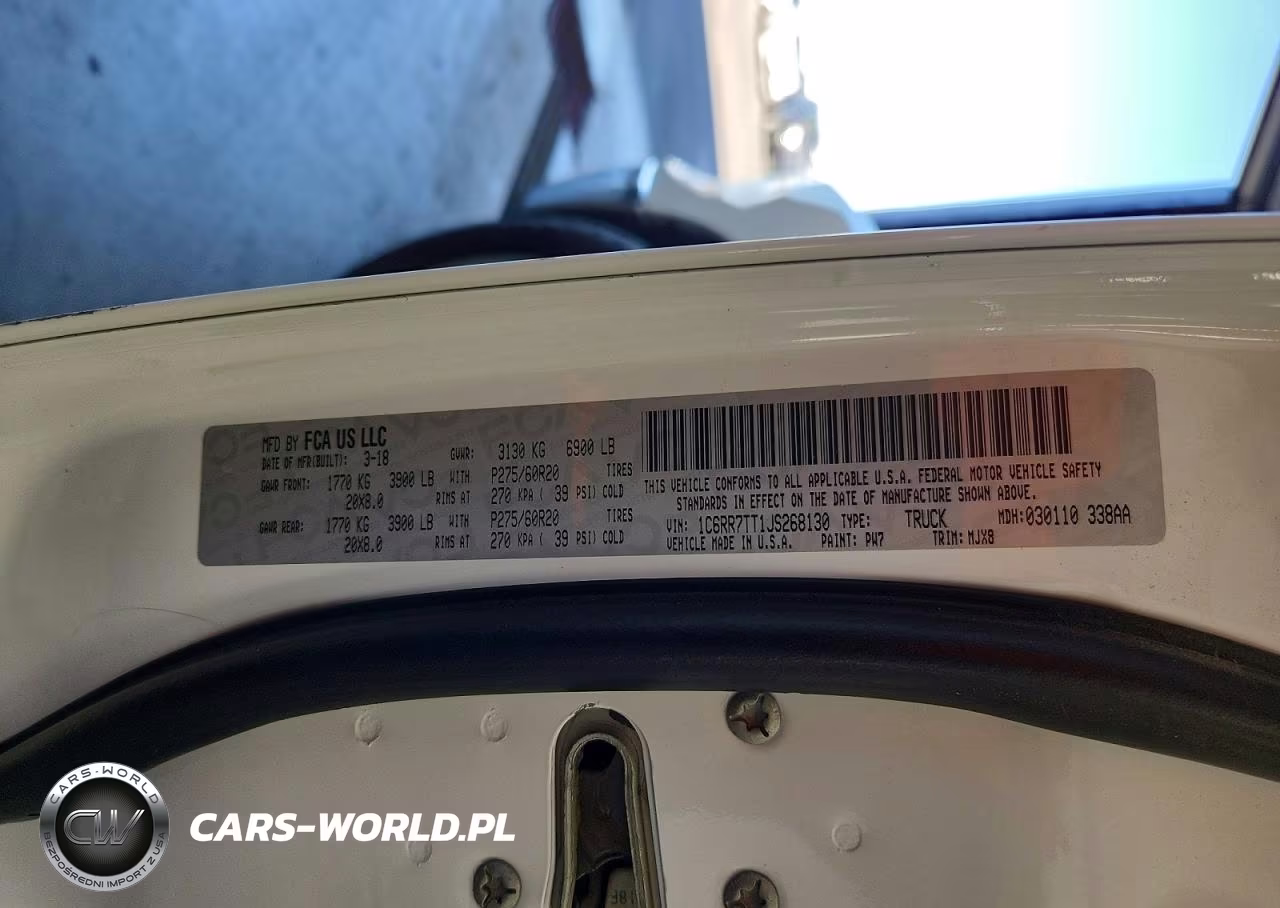 2018 Ram 1500 Slt VIN:1C6RR7TT1JS268130 - 12