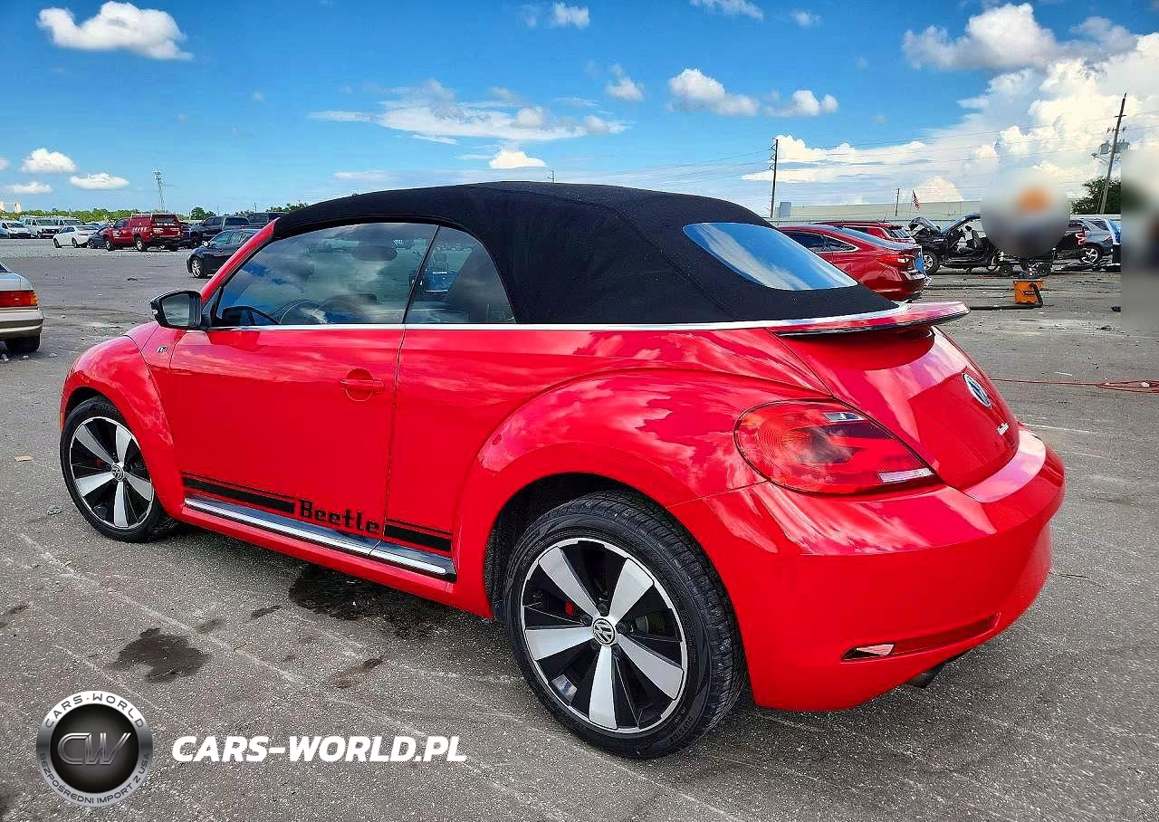 2014 Volkswagen Beetle Turbo VIN:3VW7S7AT2EM801539 - 2