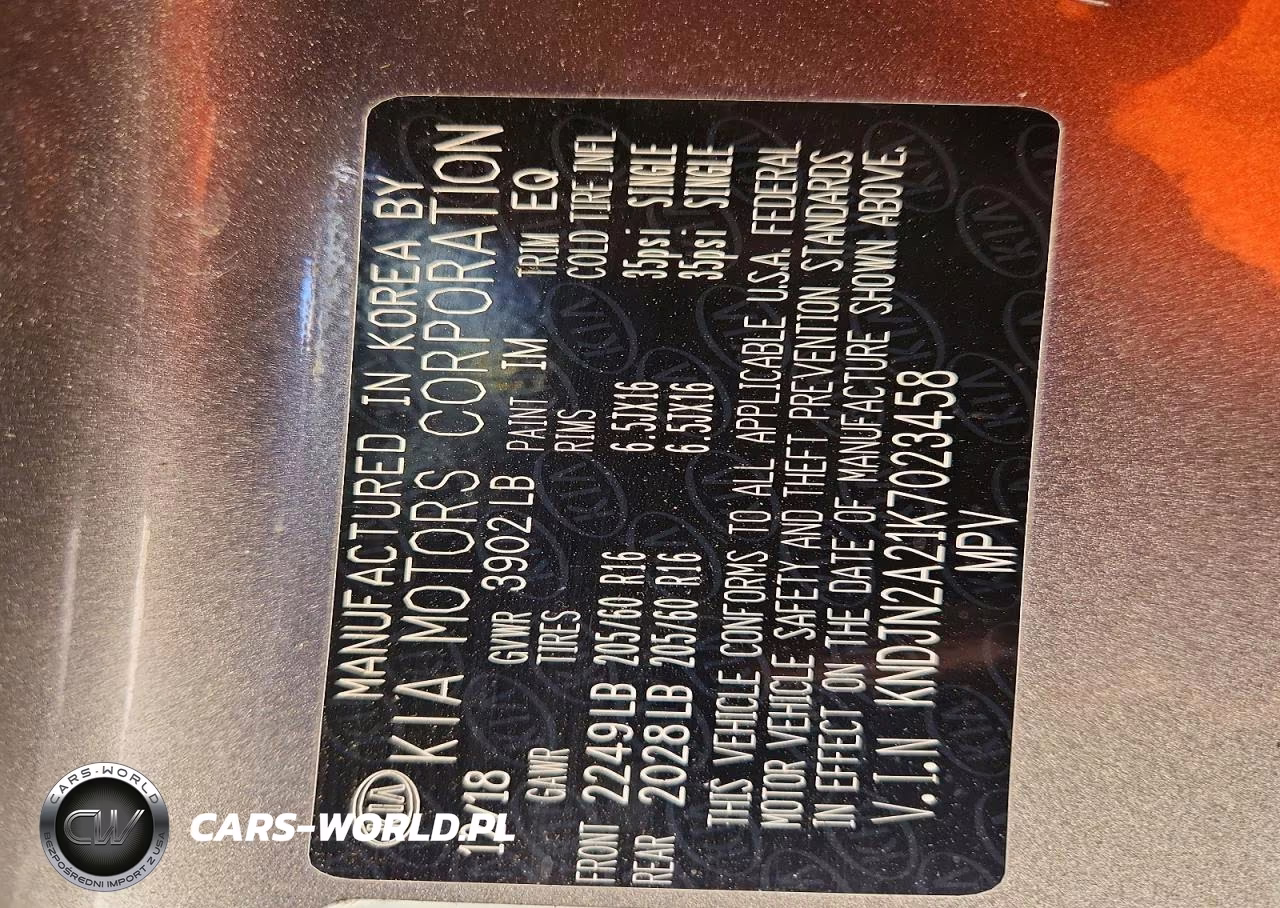 2019 Kia Soul Base VIN:KNDJN2A21K7023458 - 13