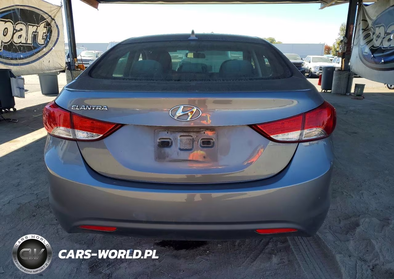 2011 Hyundai Elantra Gls VIN:5NPDH4AE1BH059463 - 6