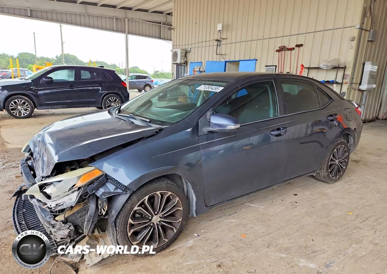 2016 Toyota Corolla S Plus VIN:2T1BURHE6GC590576 - 1