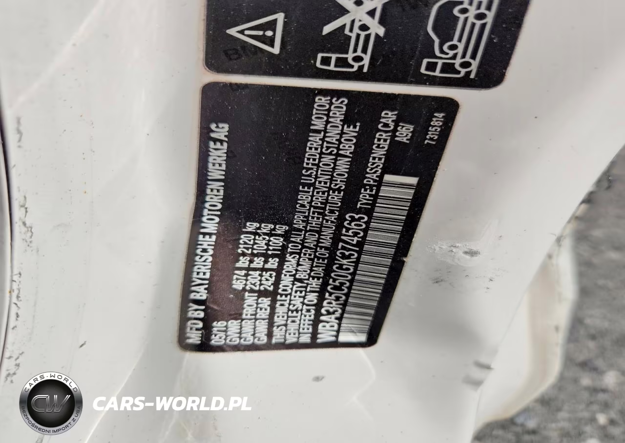 2016 BMW 435 Xi VIN:WBA3R5C50GK374563 - 12