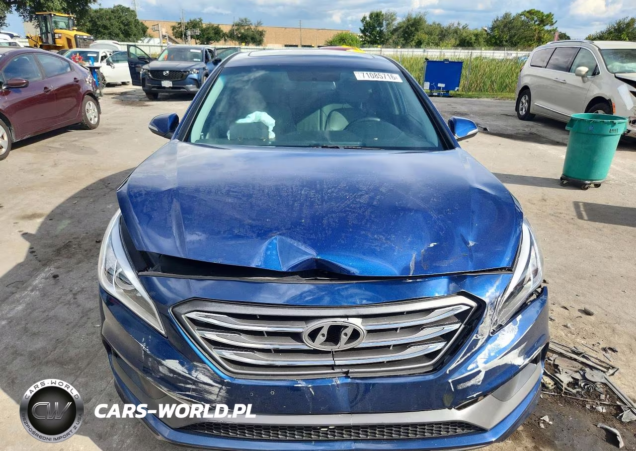 2016 Hyundai Sonata Sport VIN:5NPE34AF5GH370364 - 5