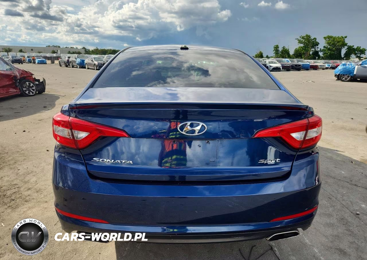 2016 Hyundai Sonata Sport VIN:5NPE34AF5GH370364 - 6