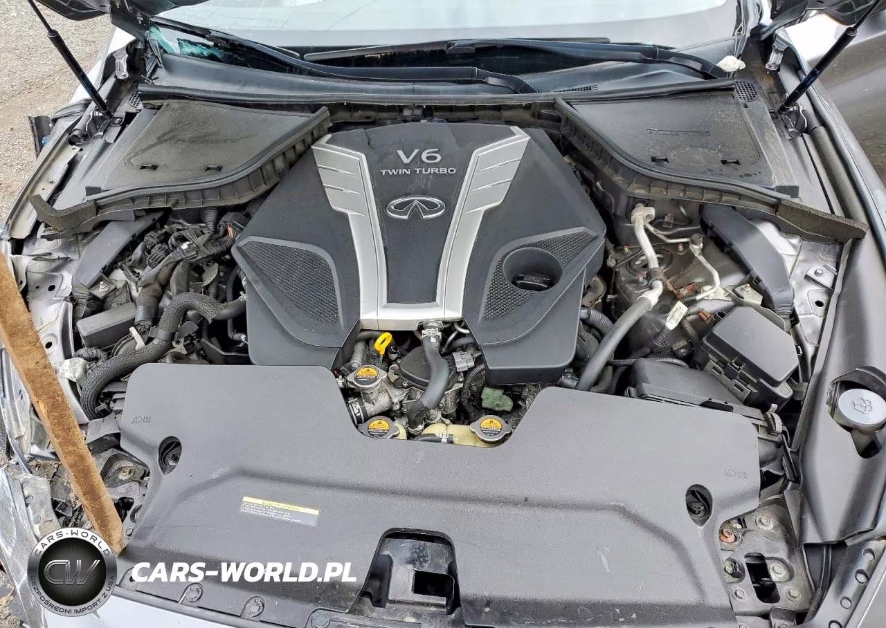 2017 Infiniti Q50 Red Sport 400 VIN:JN1FV7AR4HM870357 - 11