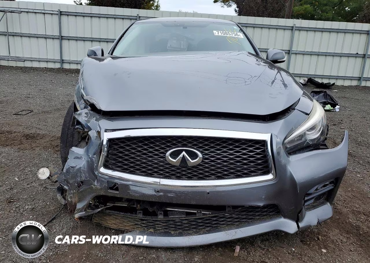 2017 Infiniti Q50 Red Sport 400 VIN:JN1FV7AR4HM870357 - 5