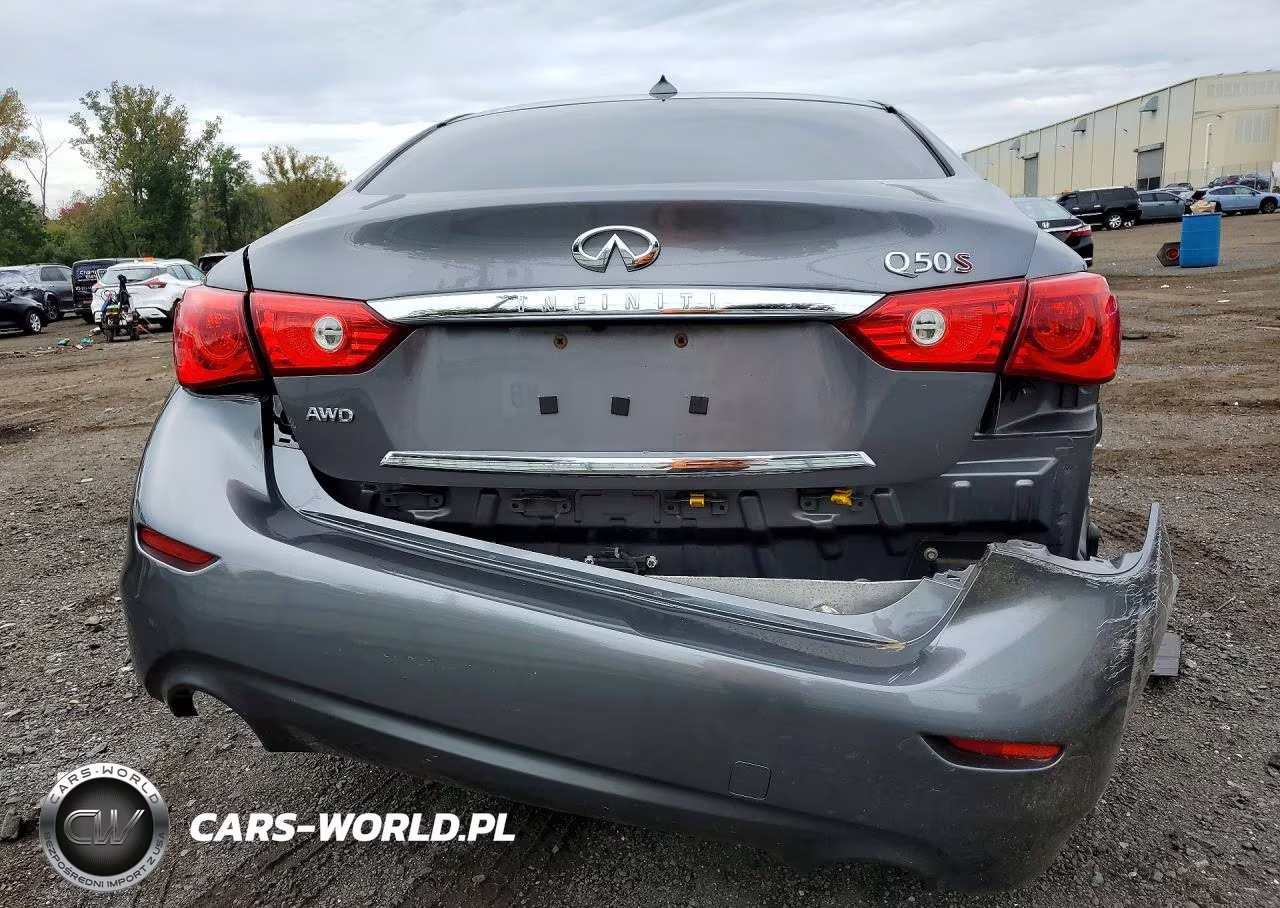 2017 Infiniti Q50 Red Sport 400 VIN:JN1FV7AR4HM870357 - 6