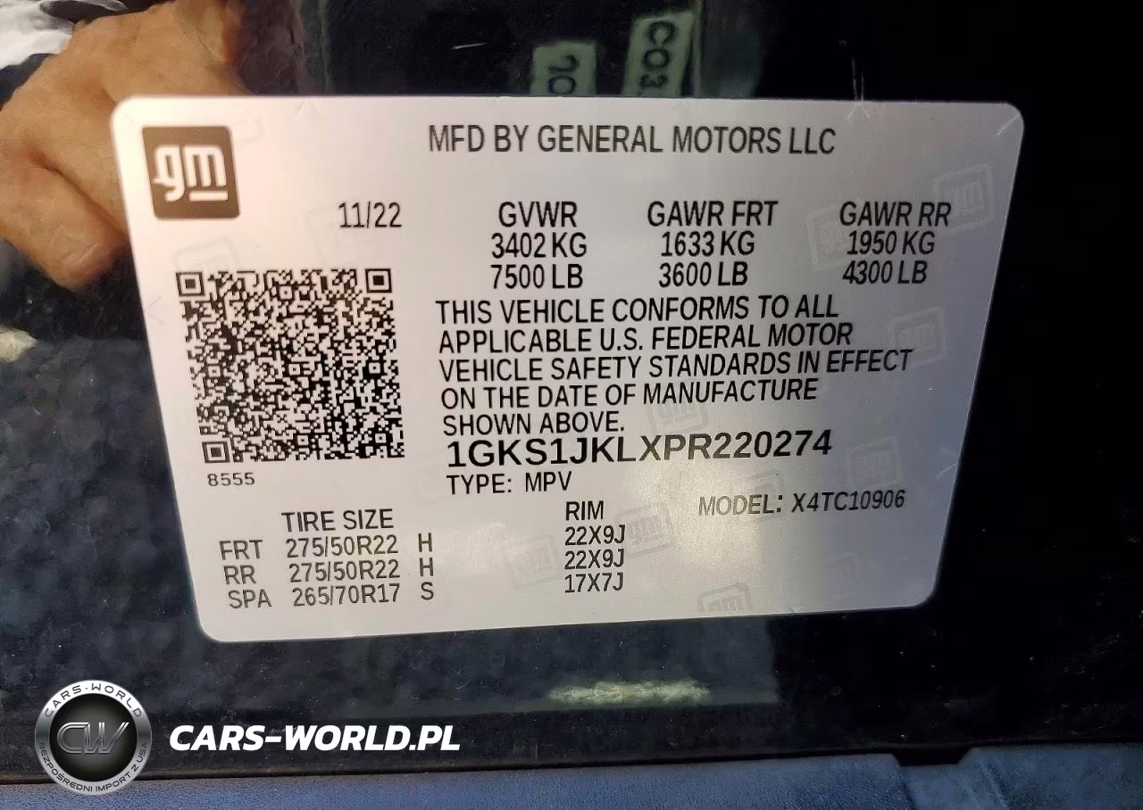 2023 GMC Yukon Xl Denali VIN:1GKS1JKLXPR220274 - 13