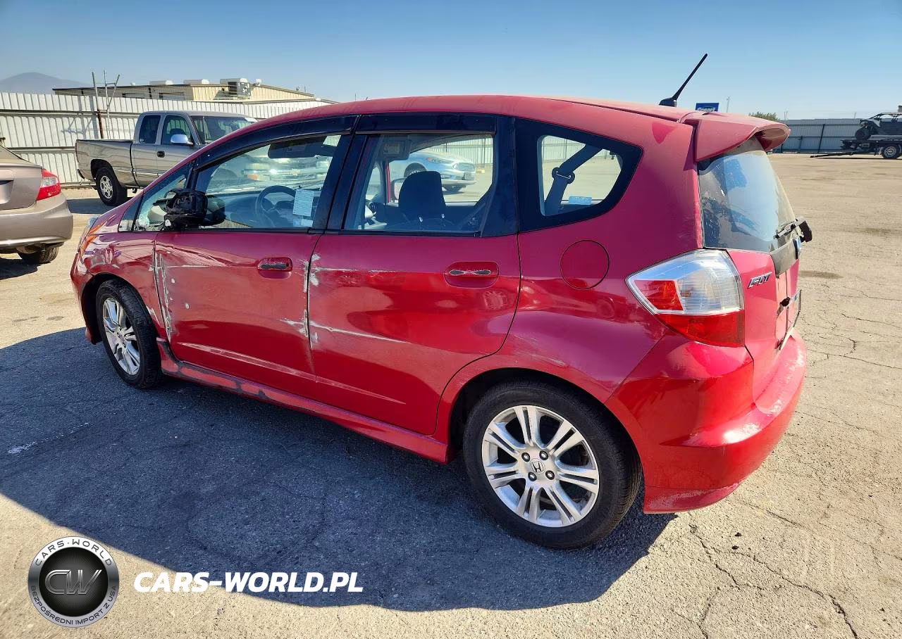2009 Honda Fit Sport VIN:JHMGE88429S028629 - 2