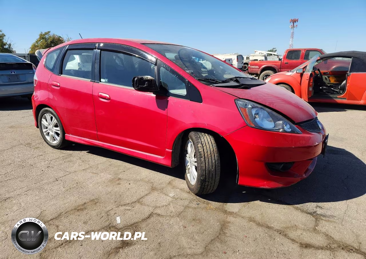 2009 Honda Fit Sport VIN:JHMGE88429S028629 - 4