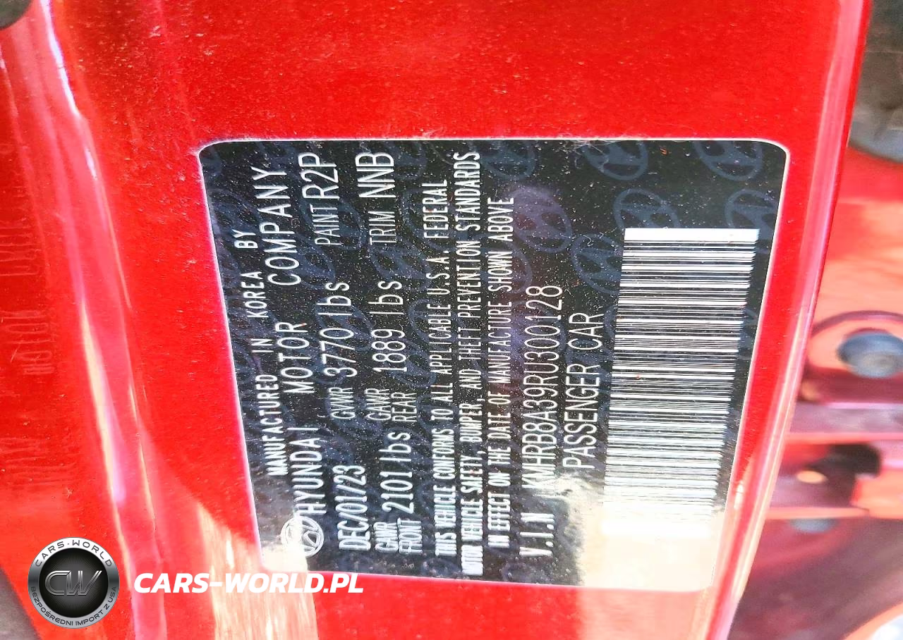 2024 Hyundai Venue Se VIN:KMHRB8A39RU300128 - 14