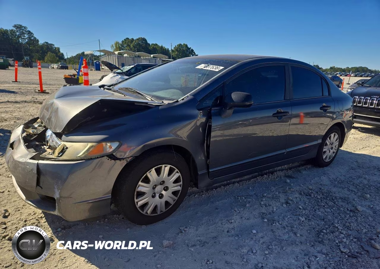 2011 Honda Civic Vp VIN:19XFA1F31BE012215 - 1