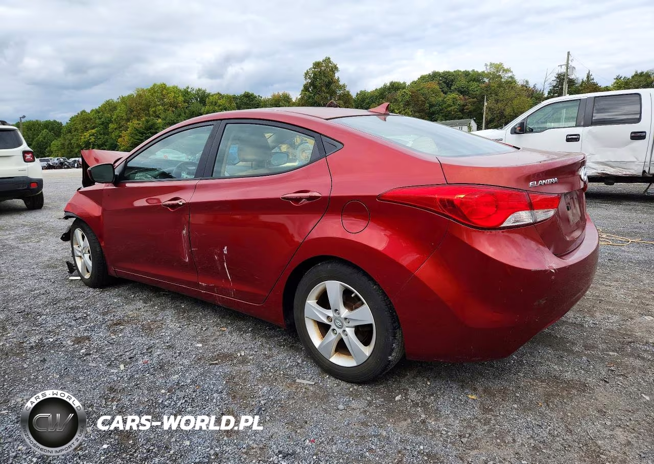 2013 Hyundai Elantra Gls VIN:5NPDH4AE5DH315994 - 2