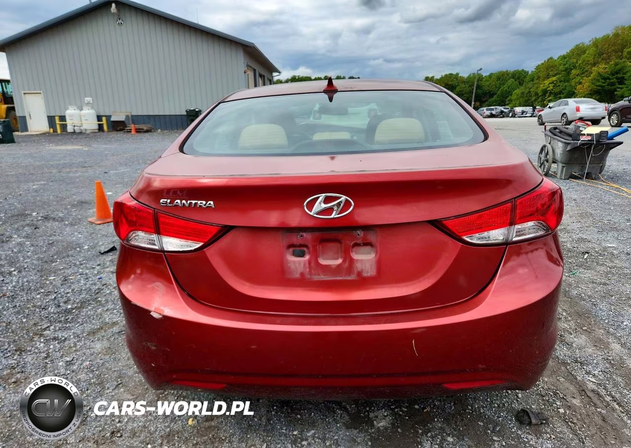 2013 Hyundai Elantra Gls VIN:5NPDH4AE5DH315994 - 6