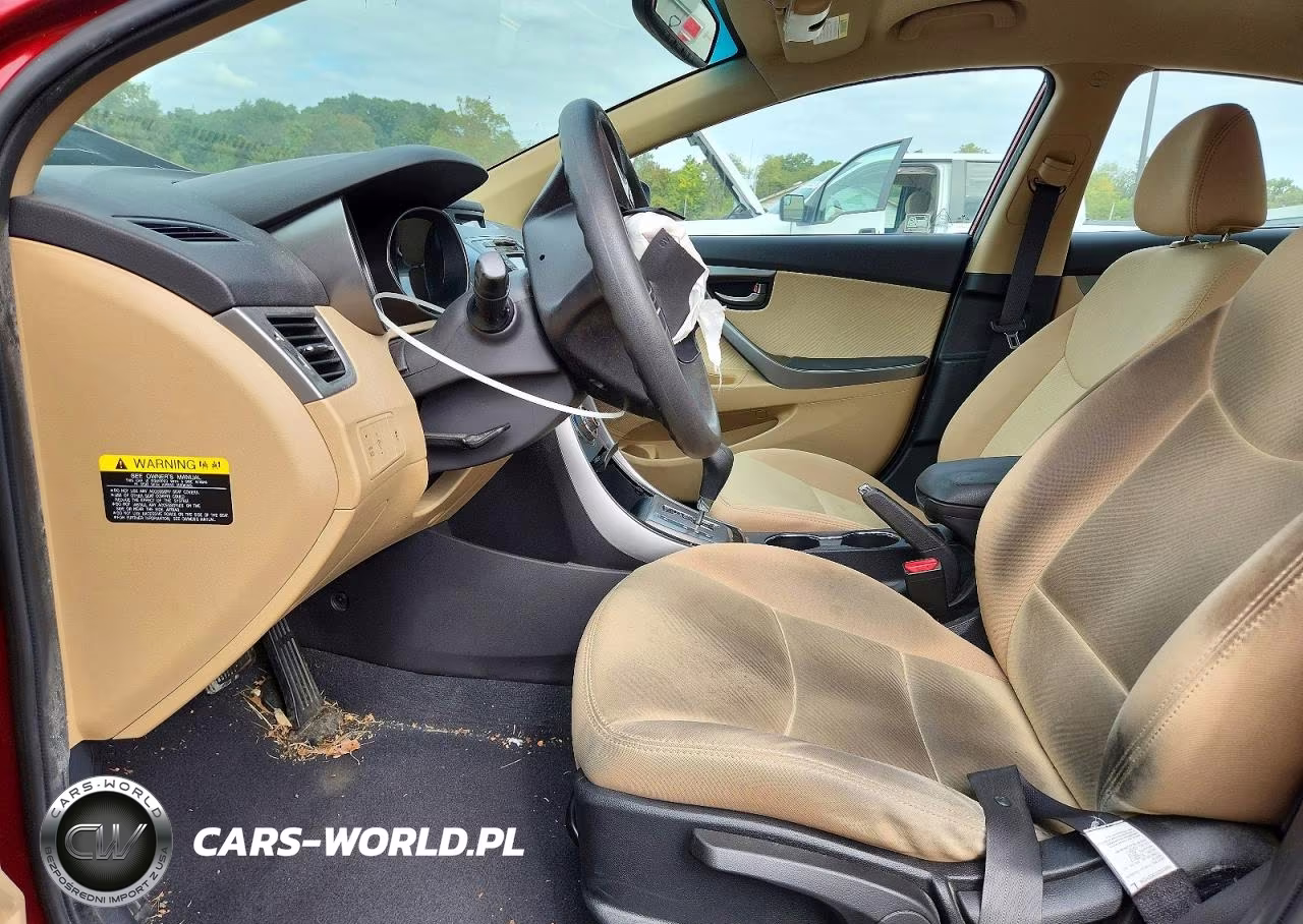 2013 Hyundai Elantra Gls VIN:5NPDH4AE5DH315994 - 7