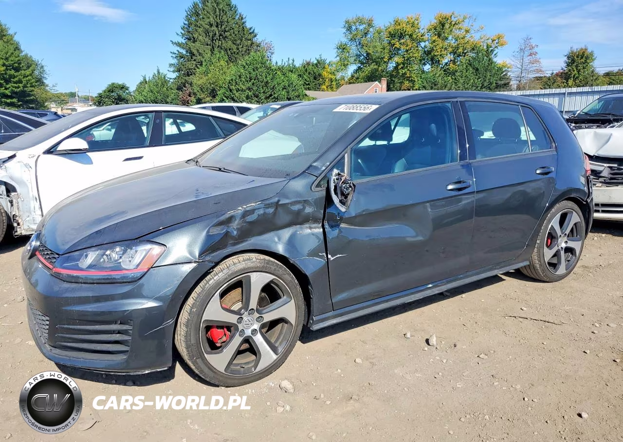 2015 Volkswagen Gti VIN:3VW5T7AU2FM095557 - 1