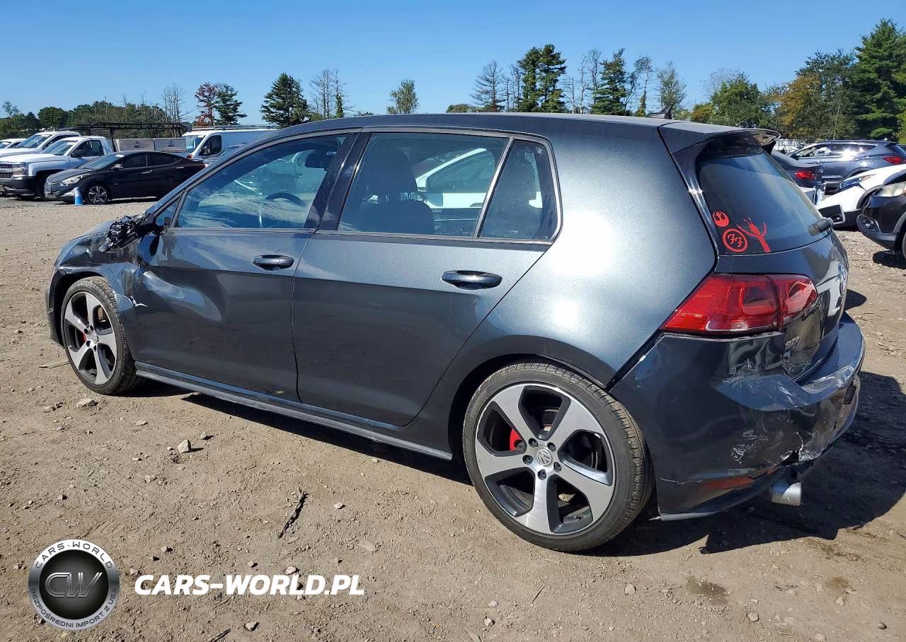 2015 Volkswagen Gti VIN:3VW5T7AU2FM095557 - 2
