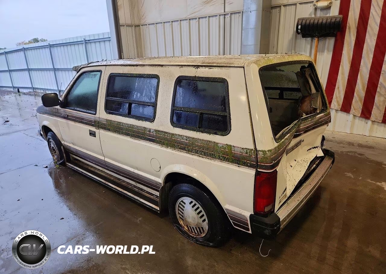 1986 Dodge Mini Ram VIN:2B7FK13CXGR765278 - 2
