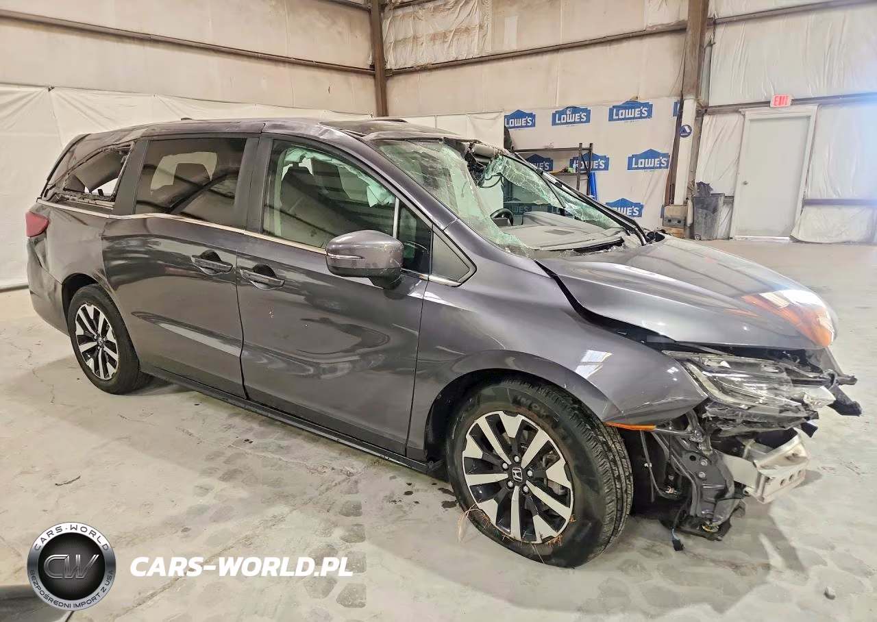 2025 Honda Odyssey Exl VIN:5FNRL6H60SB082553 - 4