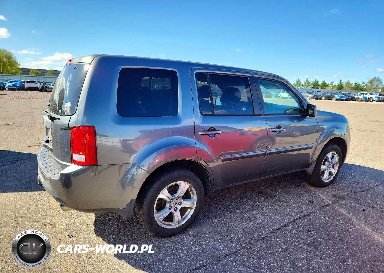 2012 Honda Pilot Exl VIN:5FNYF3H59CB026590 - 3