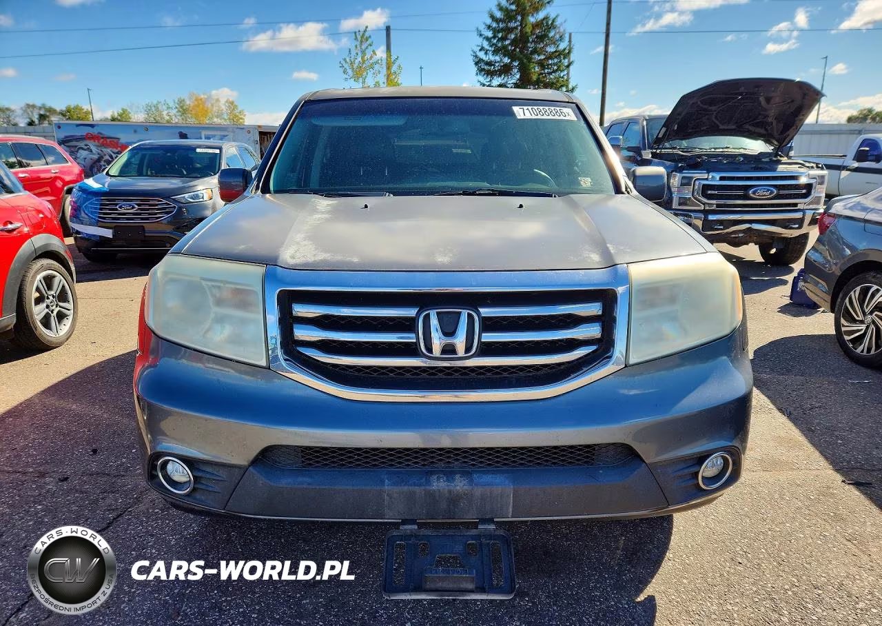 2012 Honda Pilot Exl VIN:5FNYF3H59CB026590 - 5