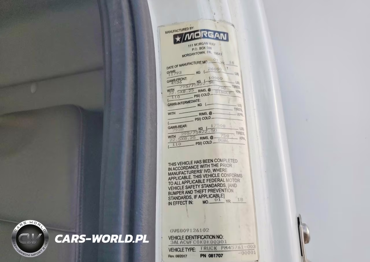2019 Freightliner M2 106 Medium Duty VIN:3ALACWFC8KDKD0301 - 13