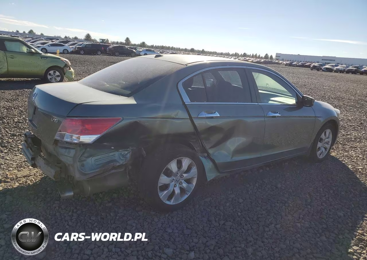 2009 Honda Accord Exl VIN:1HGCP36839A037852 - 3