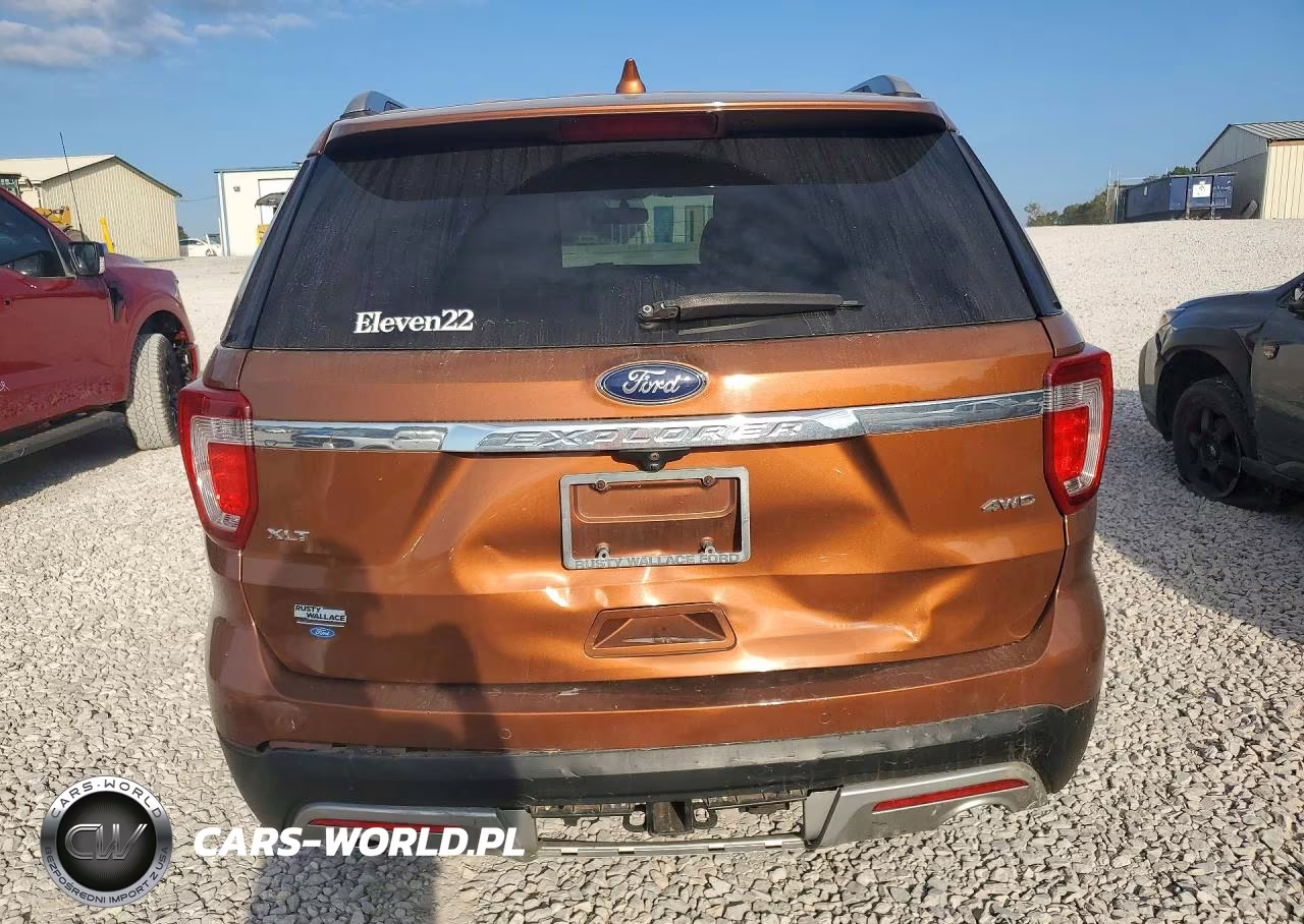 2017 Ford Explorer Xlt VIN:1FM5K8D89HGD77942 - 6